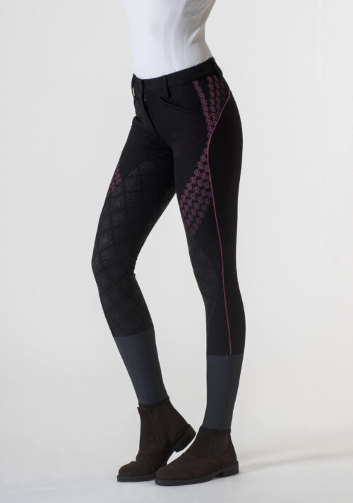W-GLASS PANTALONE DA EQUITAZIONE POWER GRIP DONNA