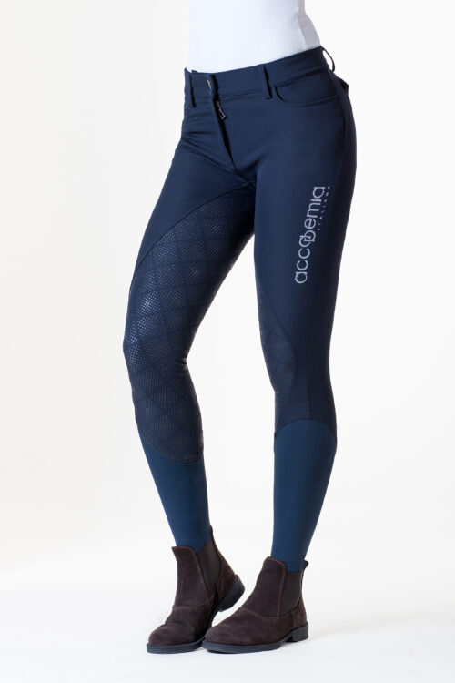Pantalone Equitazione Donna Pocket PG grip totale di Accademia Italiana