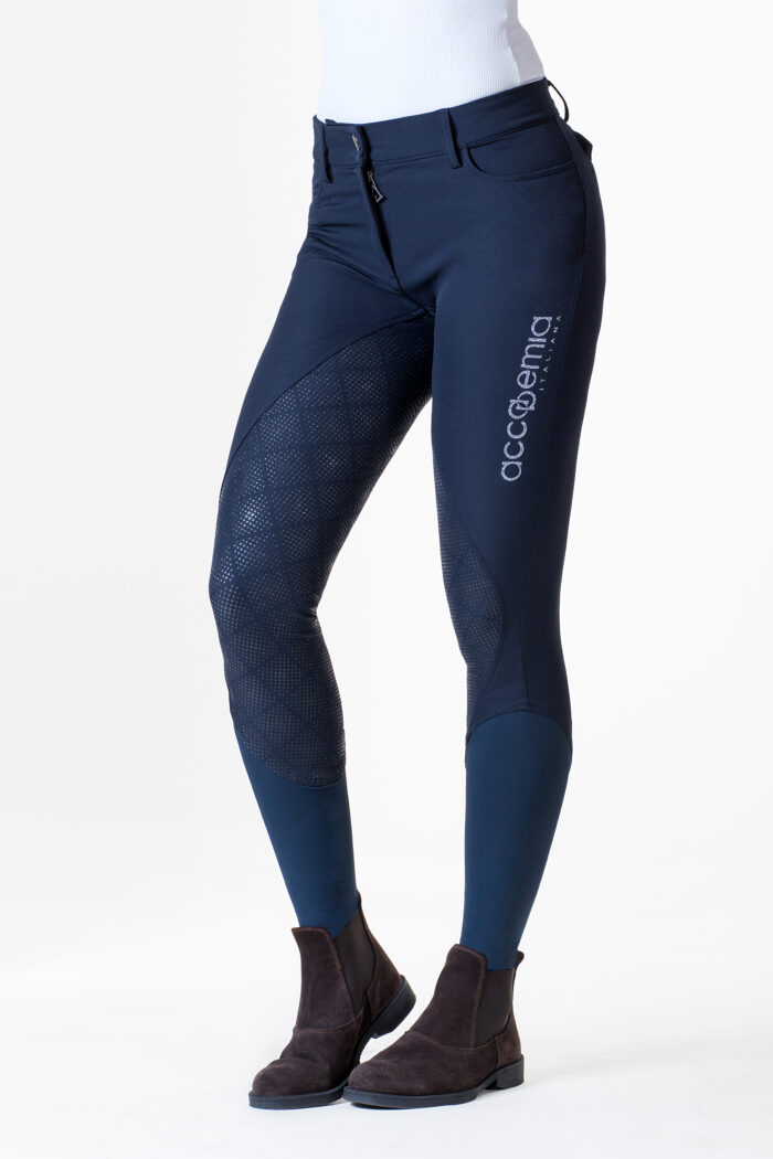 Pantalone Equitazione Donna Pocket PG grip totale di Accademia Italiana
