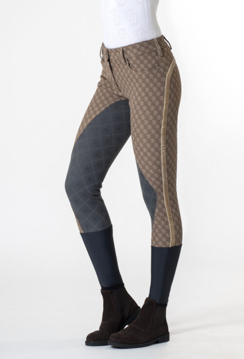 W-LOGO PANTALONE DA EQUITAZIONE POWER GRIP DONNA