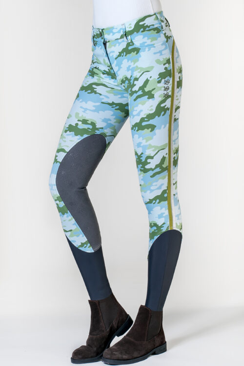 W-CAMOUFLAGE PANTALONE DA EQUITAZIONE LIMITED GRIP DONNA