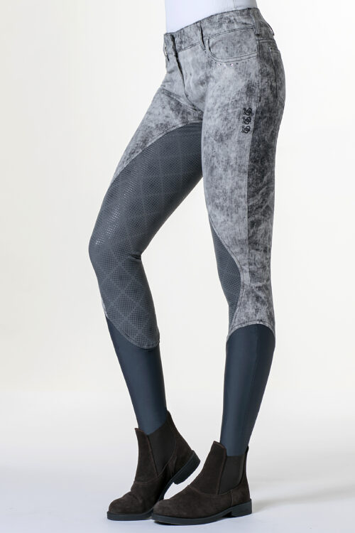 W-DENIM  PANTALONE DA EQUITAZIONE POWER GRIP DONNA