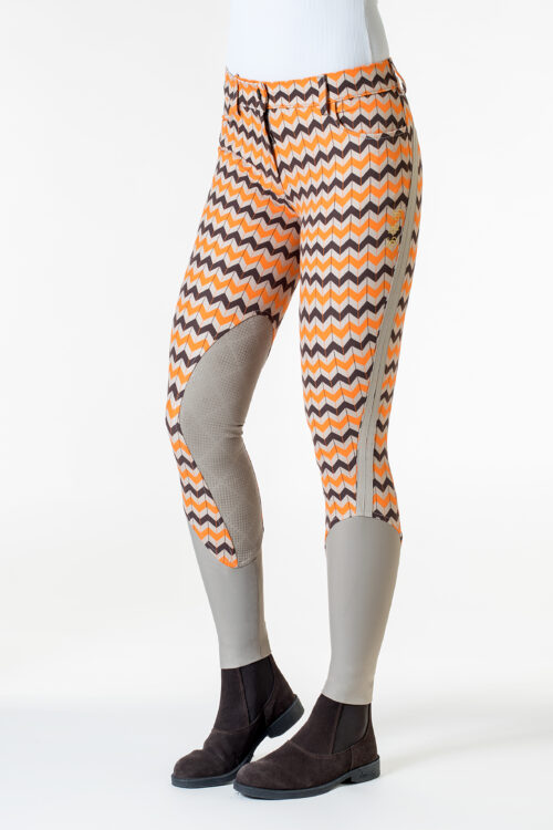 W-FLIRT.LG PANTALONI DONNA DA EQUITAZIONE GRIP GINOCCHIO